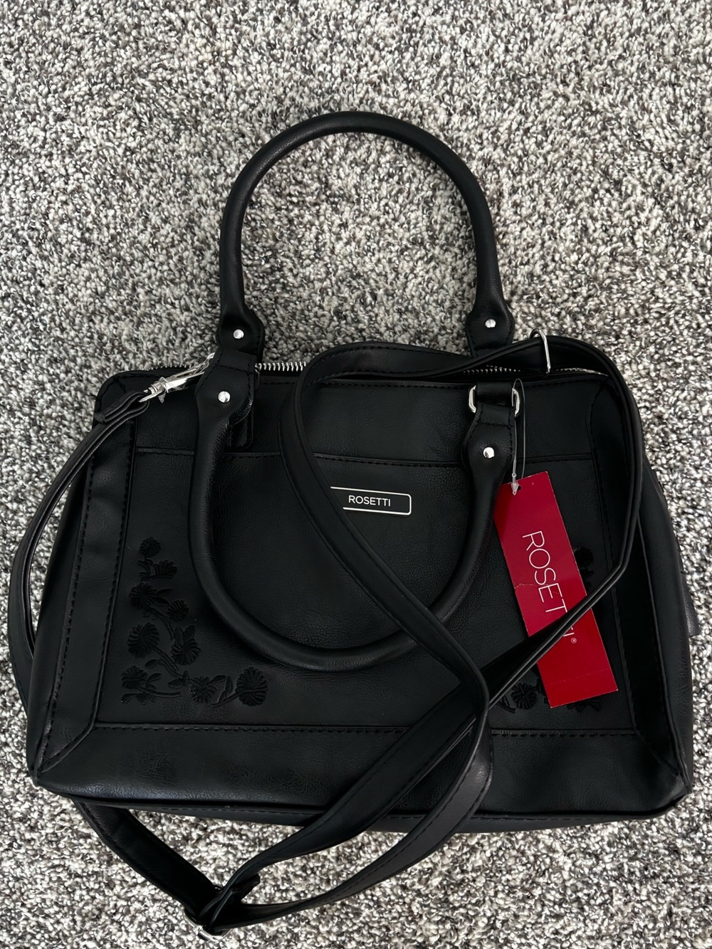 Black Rosetti Purse